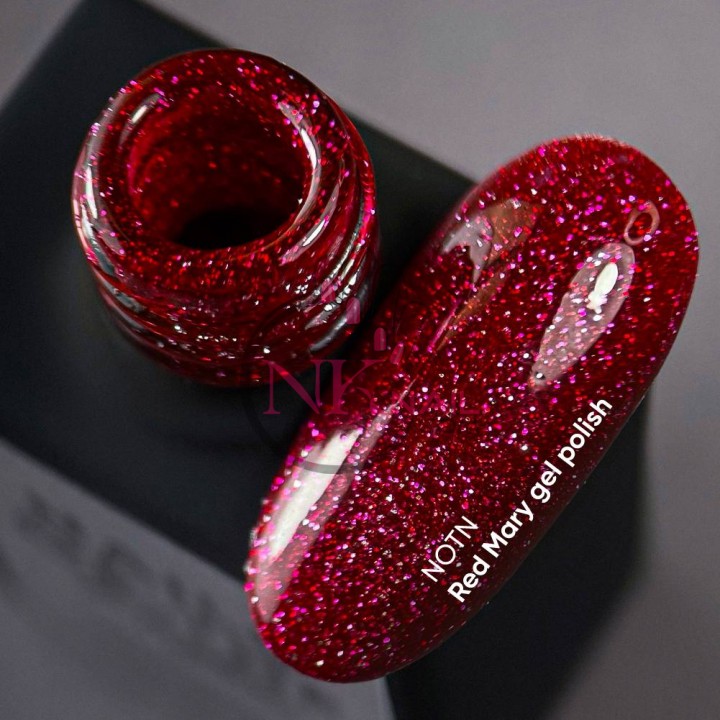 Гель-лак NAILSOFTHEDAY Red Mary 16810 мл TPO free